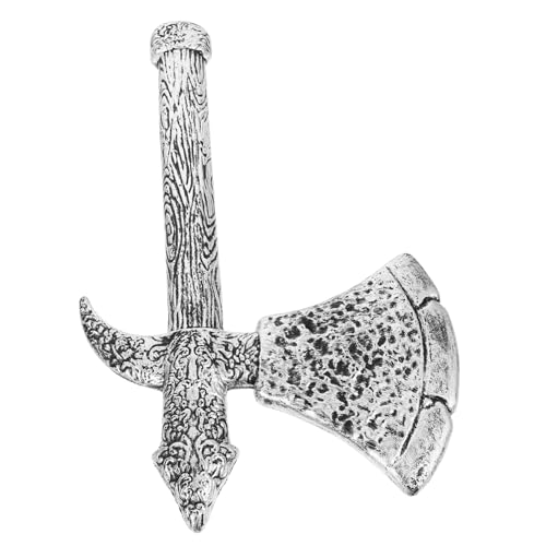 Ipetboom Hache Simulée pour Accessoire De Fête Fausse Hache Halloween Accessoire De Performance pour Cosplay Et Décoration De Fête