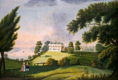 Toile George Ropes Mont Vernon 60x90cm | Décoration murale salon anti-vide