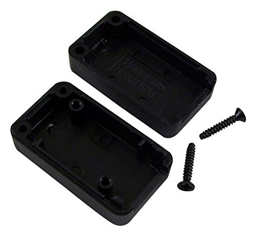 1551USB1BK - Plastic Enclosure, Miniature, USB, ABS, 15.5 mm, 20 mm, 35 mm, IP54 (Pack of 20) (1551USB1BK)