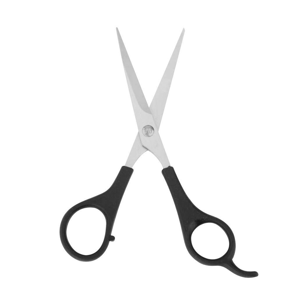 Verceys® Premium Beard & Mustache Scissors – Stainless Steel Precision Grooming Tool for Men – Professional Hair Cutting & Trimming Scissor for Beard, Moustache & Sideburns – Ergonomic Handle Design