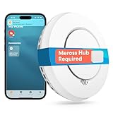 ⭐NOTIFICATION D'ALARME EN TEMPS RÉEL ET PILE REMPLAÇABLE: L'appli Meross ou Apple Maison vous enverra un message d'avertissement lorsque le détecteur de fumée intelligent détectera de la fumée ou des températures élevées, ou lorsque les piles seront faibles ou ou lorsqu'il y a un défaut à l'intérieur du produit. Les piles de l'alarme intelligente sont remplaçables et ont une durée de vie d'environ deux ans et demi. Vous pouvez les remplacer par 2 piles AA 1,5V.