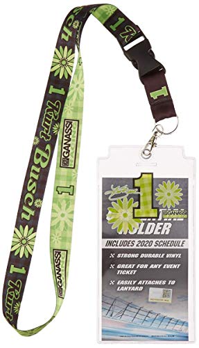 Credential Holder NASCAR Kurt Busch WinCraft avec cordon détachable pour pass circuit