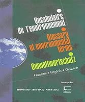 Vocabulaire de l'environnement - Français, English, Deutsch 2743000686 Book Cover