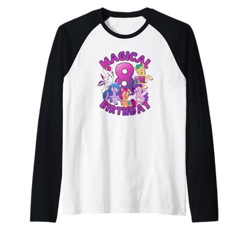T-shirt My Little Pony anti-irritation col extensible manches raglan 8 ans