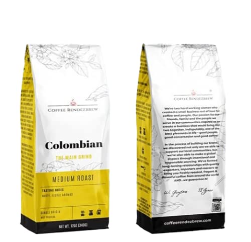 Coffee Rendezbrew Main Grind Colombian Ground 12oz