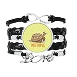 OFFbb-USA Cuckold Hard Land Tortoise Bracelet Love Accessory Twisted Leather Knitting Rope Wristband Gift