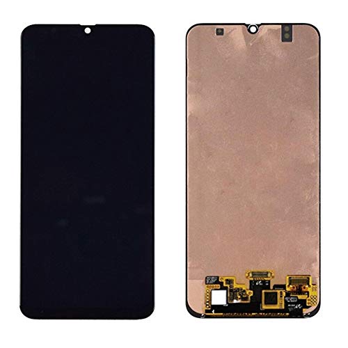 Image of SPiED - LCD with Touch Screen for Samsung Galaxy M30 - White (Display Glass Combo Folder) (Samsung Galaxy M30)