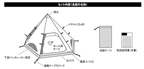 Snow Peak Spearhead Pro Tienda Interior miniatura 3