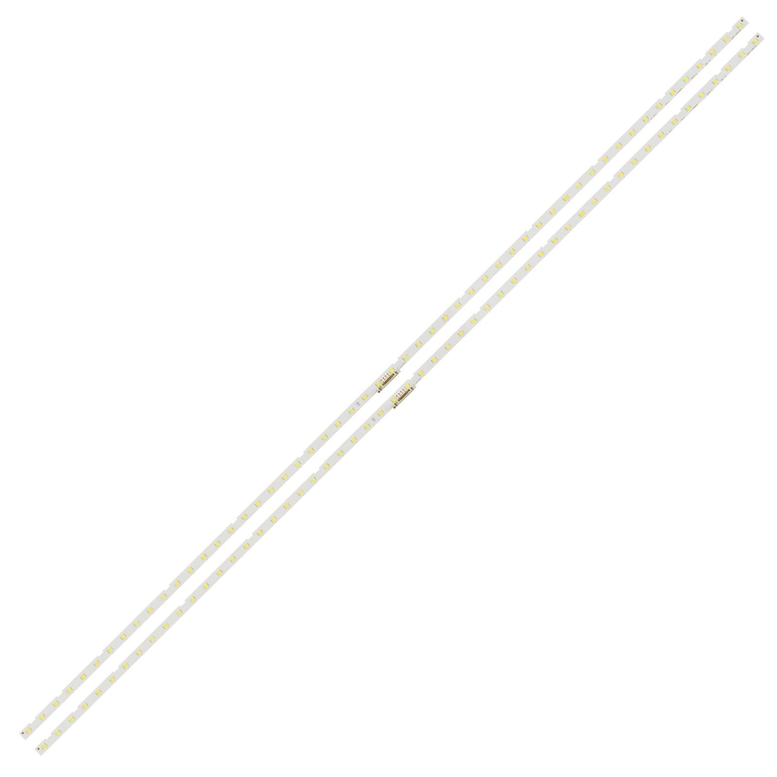 Generico kit 2 barre LED RETROILLUMINAZIONE compatibili con tv 65" samsung UN65NU6070 UN65NU6080 UE65NU7090U UE65NU7100 - ricambio premium con biadesivo
