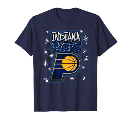 NBA Indiana Pacers Airbrush Logo T-Shirt