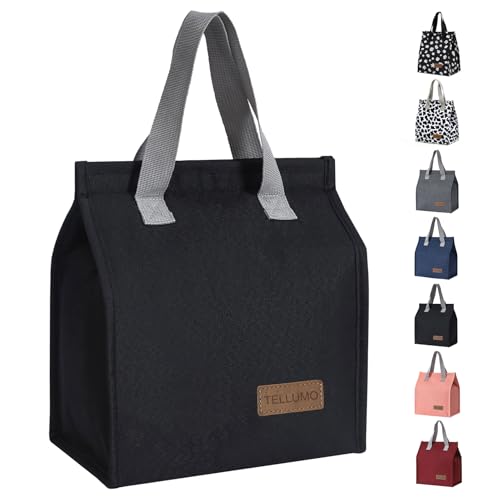 TELLUMO Lunch bag, Insulated Lunch Bag for Women Men Large