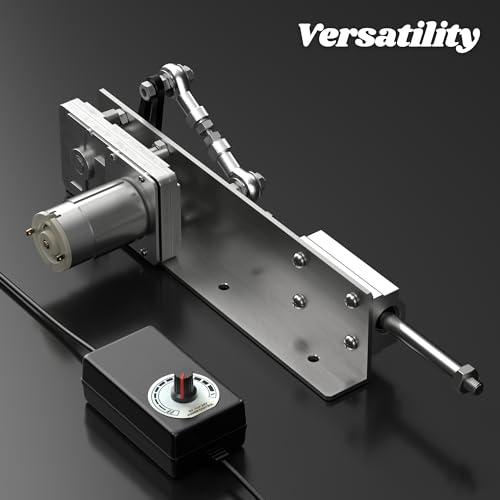 Vqp KBV0893 Diy Reciprocating Linear Actuator Stroke 2Cm-8Cm Adjustable Telescopic Motor thumb #1