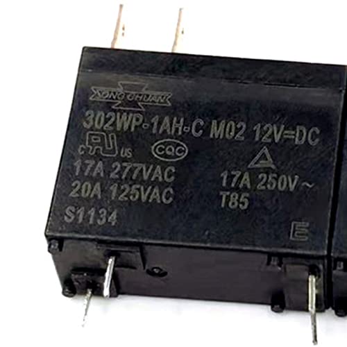 Relais 12V pour micro-ondes 302WP-1AH-C M02 à 4 broches assurant une haute stabilité thermique