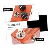 Toyvian Mini Guitar Effect Pedal D250x Tube Style Shell Guitar Accessories for Bass and Electric Guitars - Image 9