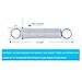 5pcs 304 Stainless Steel Dual Hook Tension Spring Wire Diameter 0.5mm OD 3~6mm Length 10-60mm(10mm,4mm)