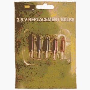 3.5V Replacement Bulb, 5PK 3.5V MULTI BULB