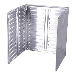 Generic NMPVE6AI96UJPHG7B0I 3-seitiger Alufolie Herdschutz