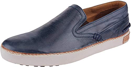 Blackstone Men's SCM003 Slip on Shoe (47 D EU / 13 D US Men, Petrolio)
