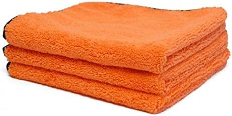 Cleaning Solutions 79010-30PK Premium Grade Orange Heavy Weight Microfiber Cleaning Cloth - Pack of 30
