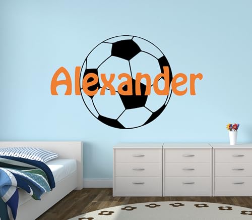Vinilo decorativo de fútbol para habitación infantil miniatura 5