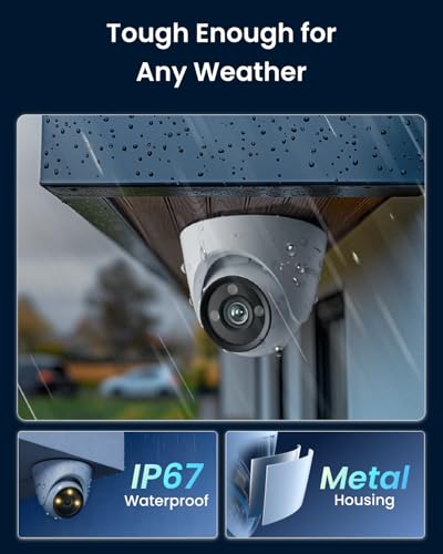 REOLINK PoE Security Camera CX820, ColorX 4K UHD True Color Night Vision - image 8