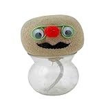 Graskopf-Puppe – Mini-Bonsai-Pflanztopf, Kleine Topfdekoration Mit Kulturmedium, Gartenaktivität Für Kinder | DIY-Garten-Anbauset Für Kinder, Kreatives Pädagogisches Pflanzspielzeug-Geschenk, Für Den