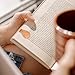 Magnetic Leather Bookmarks Book Marks for Reading Women Men Book Lovers Readers (Camel)