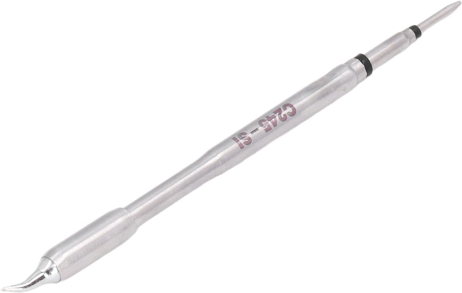 Soldering Iron Tip Durable Copper Alloy C245 Solder Bit Replacement JBC Attachment Station T245 Universal Handle, Easy to Use for DIY Enthusiasts (-SI)