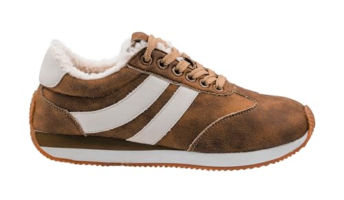 Corkys Footwear Hey Girl Jet Lag Fashion Sneaker – Stylish Lace-Up Shoe with A Soft Plush Insole for All-Day Comfort, Subtle Platform, and Side Stripes2