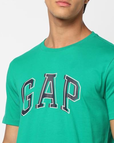Image of Gap Men Graphic Printed Slim Fit Crew Neck Short Sleeves T-Shirt