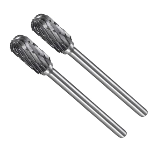Fresas Rotativas de Carburo de Tungsteno 6mm Diámetro 2 Piezas miniatura 1