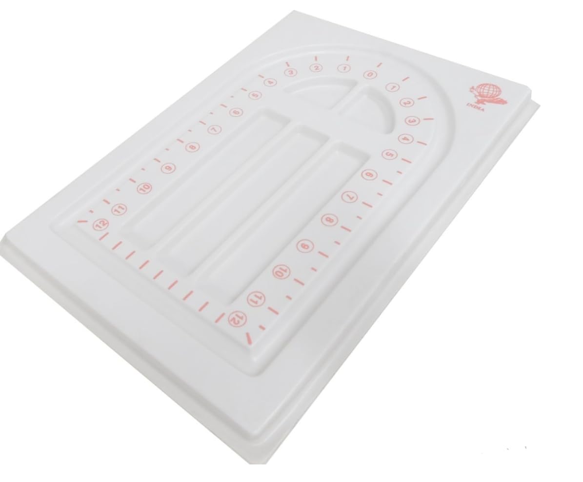 ToolUSA (2 Pack) Grey Beading Tray | Sturdy Plastic | 9