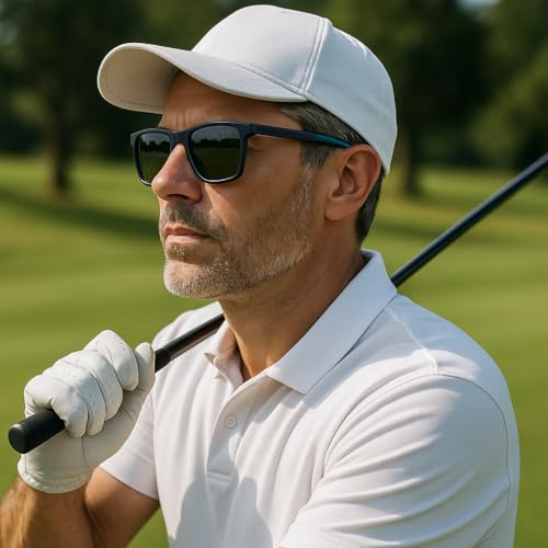 Image of Cyxus Golf Sunglasses for Men Acetate Polarized UV400 Protection Golf Accessories Gift P1579