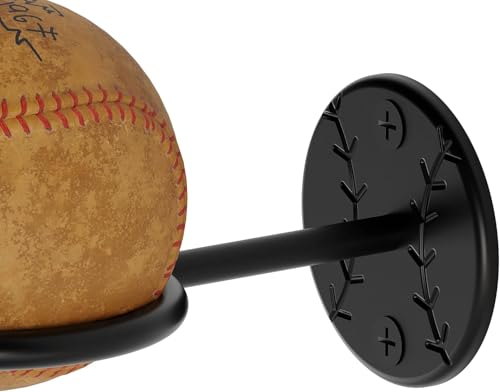 image for Wallniture Sporta Baseball Bat and Ball Holder Wall Mounted Organizati