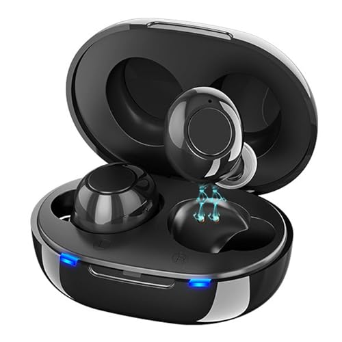 骨伝導 集音器イヤホン しゅうおんき 集音器 骨伝導イヤホン 片耳双耳ヘッドホン 高感度集音器 音声器 開放型 イヤホン ?量 敬老の日 母の日 父の日 プレゼント 簡単操作 外音取込み機能(黒)