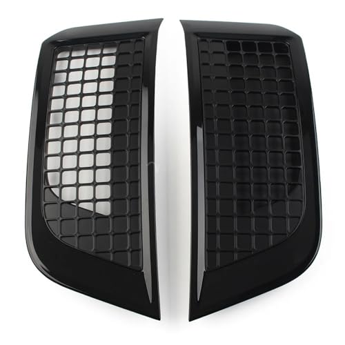 Grilles d'aération latérales avant Defender L663 calandre voiture noire