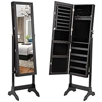 Algopix Similar Product 4 - LANGRIA Lockable Jewelry Cabinet