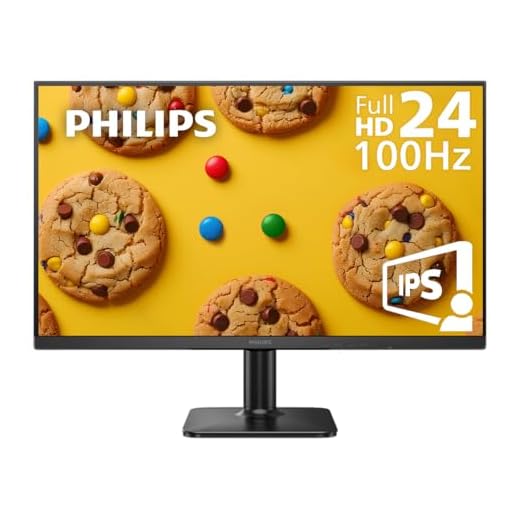 PHILIPS 24E2N1100B New 24 inch IPS Full HD (1920 x 1080) 100Hz Monitor, VESA, HDMI x1, VGA Port x1, Eye Care, 4 Year Advance Replacement Warranty