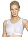 Glamorise Women's Plus-Size Full Coverage Medium Support Sport Bra, White, 42DD