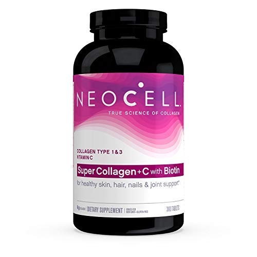 Super Collagen Super Collagen + C Supplement Tablet (360Count), 360Count (Packaging may Vary)