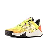 New Balance Women's Fresh Foam X Lav V2 Hard Court Tennis Shoe, Cosmic Pineapple/Cosmic Rose, 5 M