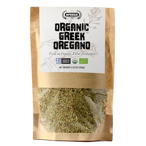 Apsogo Organic Greek Oregano - Premium Dried Oregano from Greece