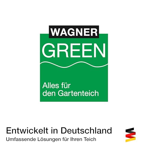 Wagner GREEN PVC Schlauch 9/12 mm glasklar transparent, Belüfterschlauch für Teiche und Aquarien (5 mtr.)