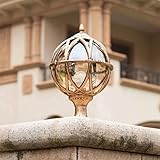 Notre lampe à colonne est fabriquée en aluminium moulé sous pression, qui est étanche et résistant à la foudre, et elle peut supporter toutes sortes d'intempéries extérieures. La partie supérieure de la structure du couvercle supérieur est propice à guider le débit d'eau, et a une bonne performance en termes de praticité et d'esthétique.