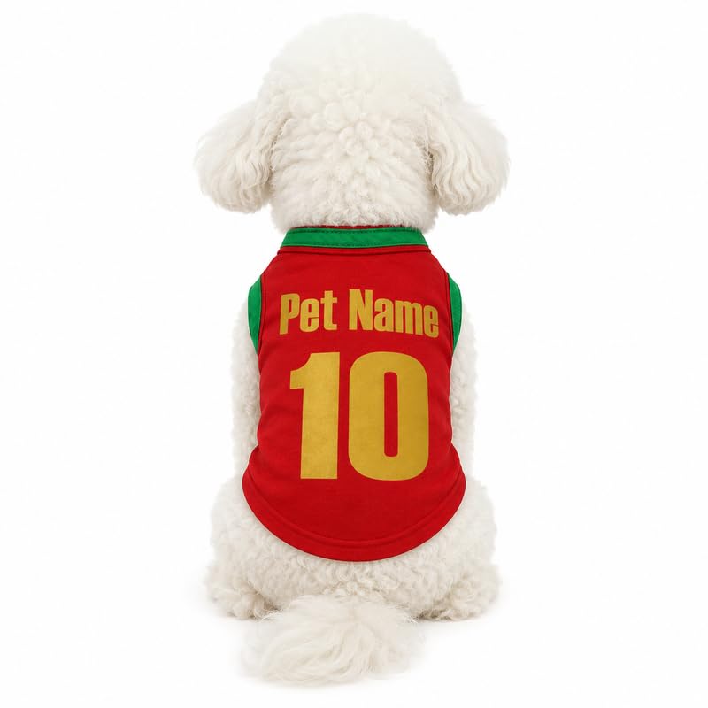 Petitebelle Personalize National Theme Puppy Dog Shirt (Portugal, XXX-Large) โ image 1