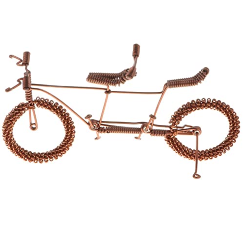Qianly Handgefertigte Metall Handwerk Fahrrad Modell Spielzeug Schreibtisch Home Decor, Kaffee Qianly Handgefertigte Metall Handwerk Fahrrad Modell Spielzeug Schreibtisch Home Decor, Kaffee