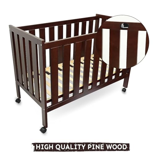 R for Rabbit Baby's Den Lite Wooden Cot - Image 5 of 7