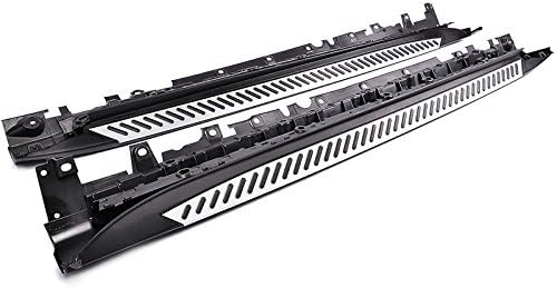 Advan-Emotion BMW X5 F15 14-16 Aluminum Side Step Running Board Nerf Bar Black Silver