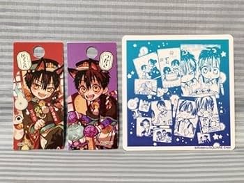 Amazon.co.jp: 地縛少年花子くん カフェ限定 イラストシート ストロー