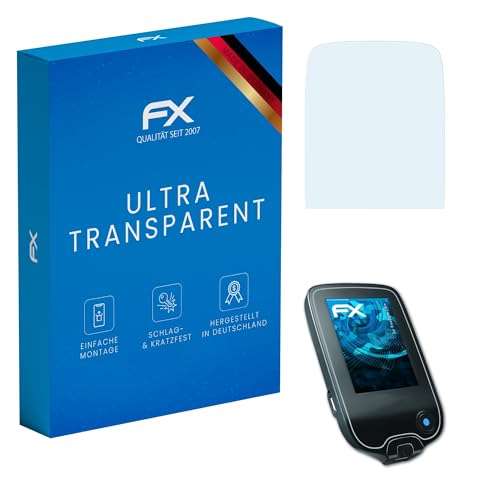 atFoliX Screen Protection Film compatible with FreeStyle Libre Screen Protector, ultra-clear FX Protective Film (2X)